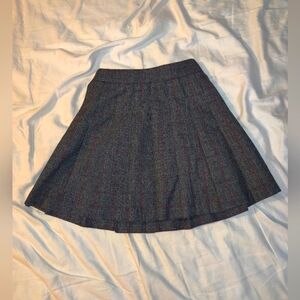 Sunday Best Gray Plaid Women's Skirt Size 00
